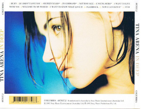 Tina Arena : In Deep (CD, Album)