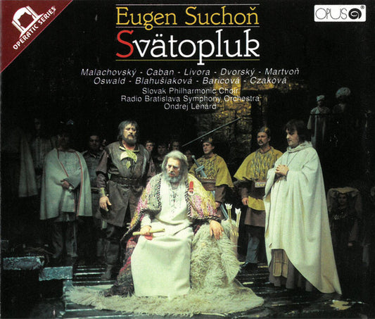 Eugen Suchoň, Ondrej Malachovský • František Caban • František Livora • Peter Dvorský • Juraj Martvoň • Peter Oswald (3) • Magdaléna Blahušiaková • Ľuba Baricová • Anna Czaková, Slovak Philharmonic Chorus, Slovak Radio Symphony Orchestra, Ondrej Lenárd : Svätopluk (3xCD, Album)