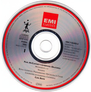 Paul McCartney - Kiri Te Kanawa • Sally Burgess • Jerry Hadley • Willard White • Royal Liverpool Philharmonic Orchestra & Choir* • Choristers of Liverpool Cathedral • Carl Davis (5) : Liverpool Oratorio (2xCD, Album)