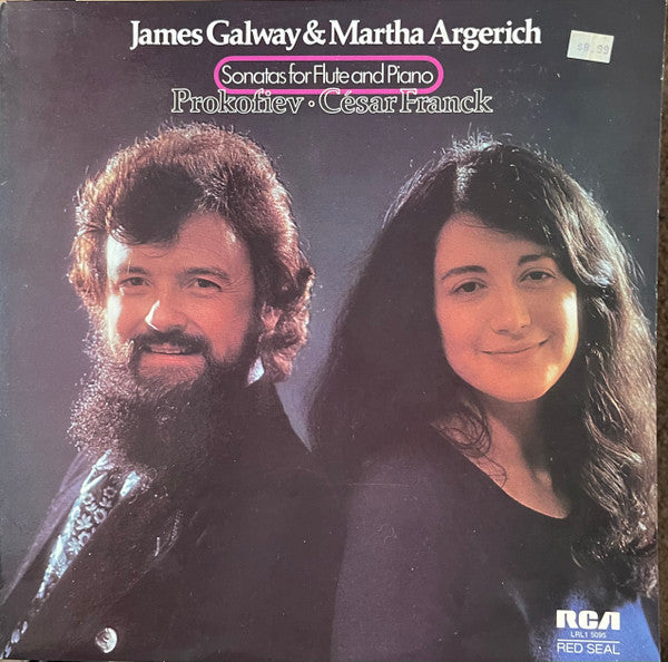 James Galway & Martha Argerich, Sergei Prokofiev ○ César Franck : Sonatas For Flute And Piano (LP)