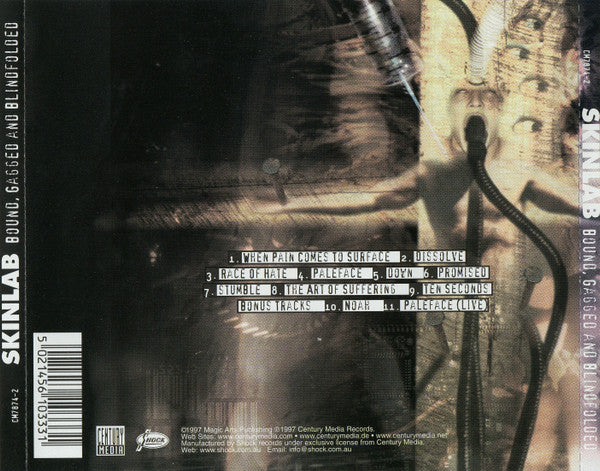 Skinlab : Bound, Gagged And Blindfolded (CD, Album)