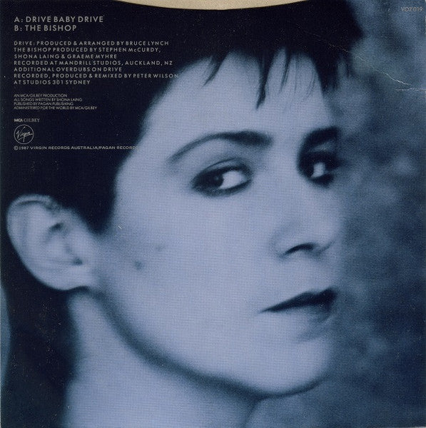 Shona Laing : Drive Baby Drive (7", Single)
