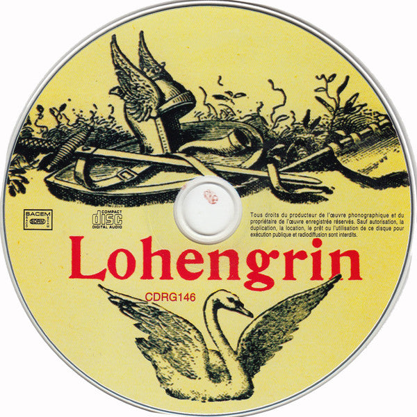 Richard Wagner, César Vezzani, Ninon Vallin, Marjorie Lawrence, Martial Singher, Marcel Journet, Yvonne Brothier, Mireille Berthon : Lohengrin [Extracts] (CD, Comp)