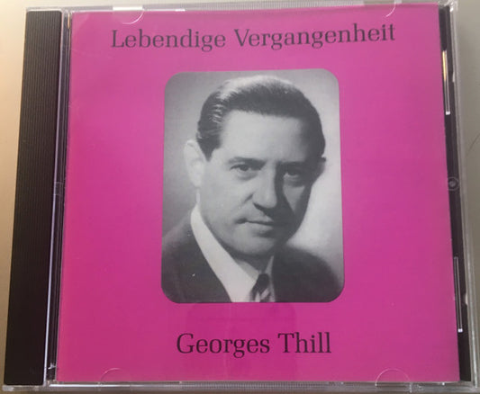 Georges Thill : s/t (CD, Album, Comp, Mono)