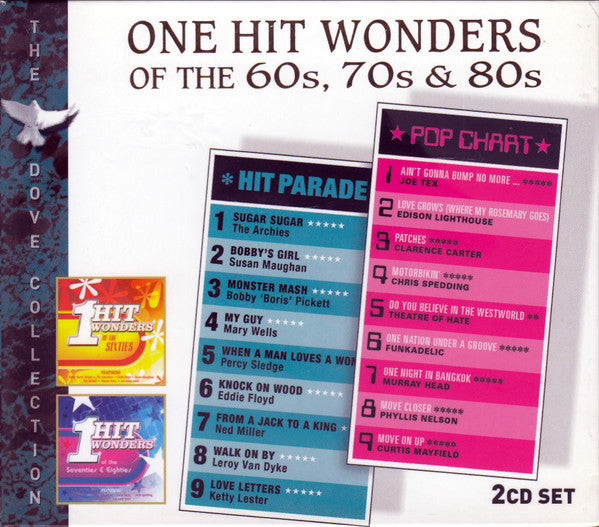 Various : One Hit Wonders Of The 60s, 70s & 80s (2xCD, Comp)