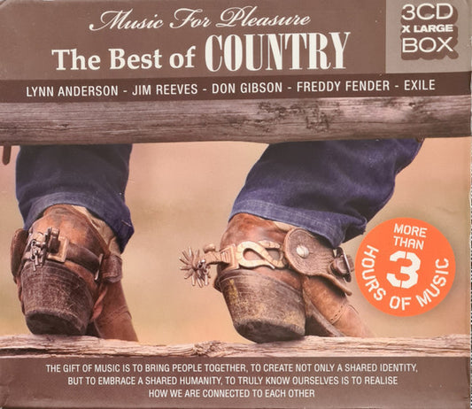 Various : The Best Of Country (3xCD, Comp, Box)