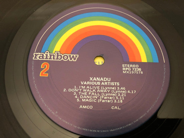 The Hollywood Studio Orchestra And Singers : Music From The Movie Xanadu (LP, Comp)