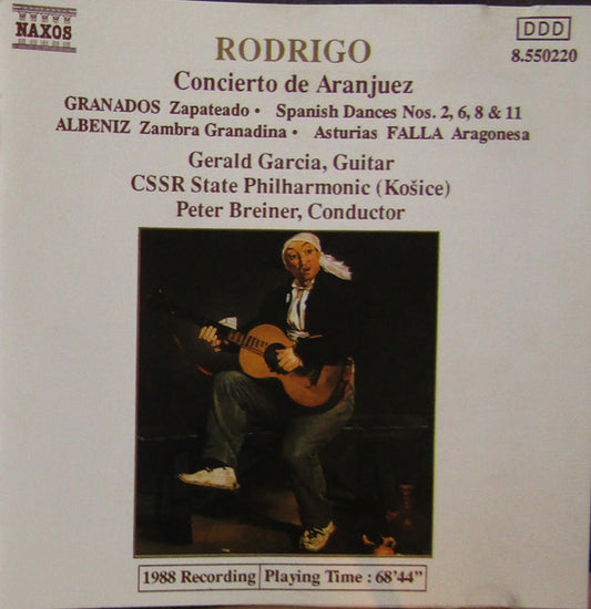 Rodrigo*, Albéniz*, Falla*, Granados* : Concierto de Aranjuez (CD, RP)