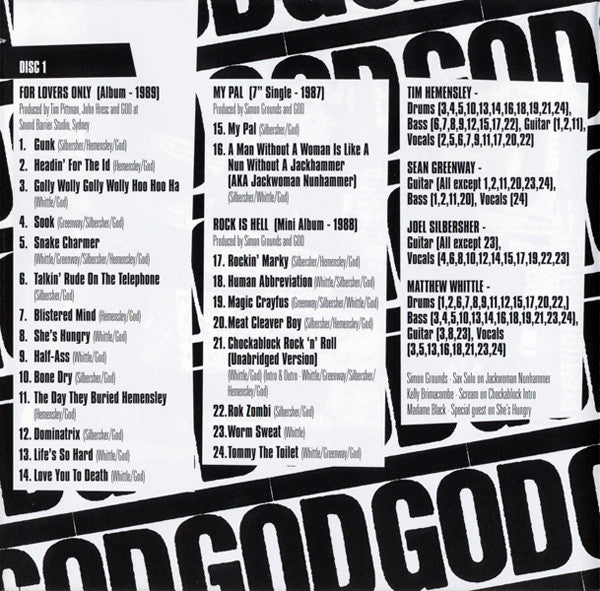 God (6) : God (2xCD, Comp, RM, Dig)