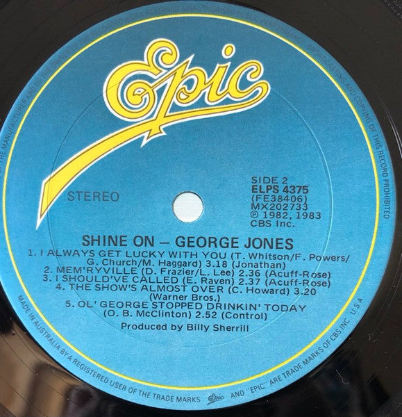 George Jones (2) : Shine On (LP, Album)