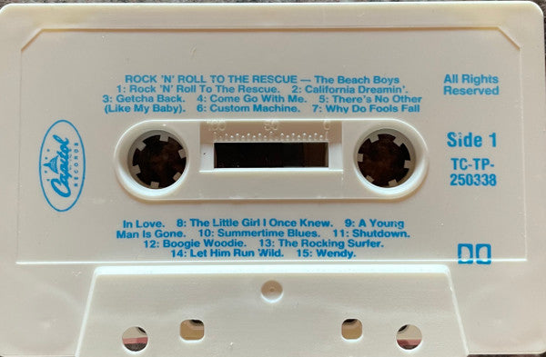 The Beach Boys : Rock 'N' Roll To The Rescue (2xCass, Comp, Dol)