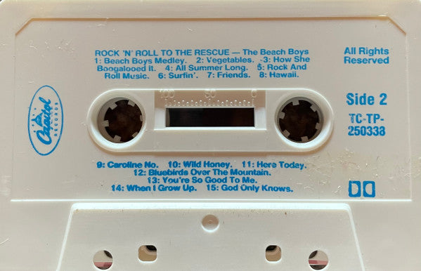 The Beach Boys : Rock 'N' Roll To The Rescue (2xCass, Comp, Dol)