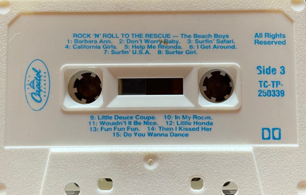 The Beach Boys : Rock 'N' Roll To The Rescue (2xCass, Comp, Dol)