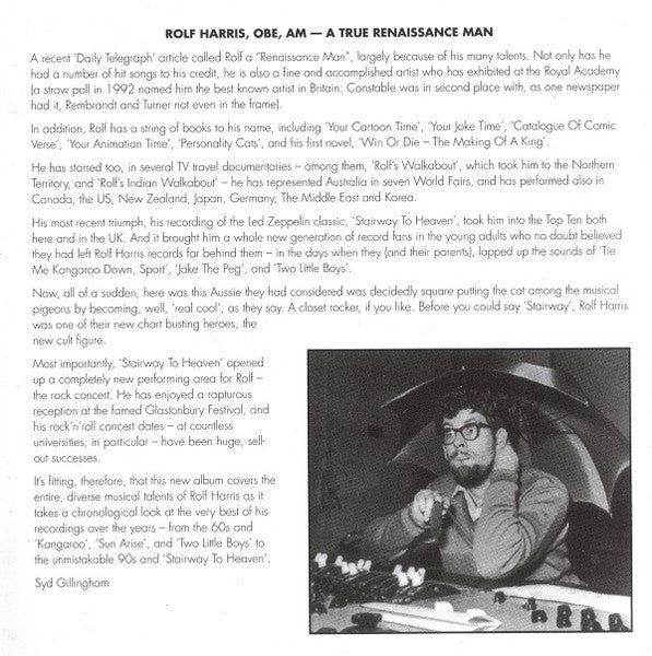 Rolf Harris : The Definitive Rolf Harris (CD, Album, Comp)