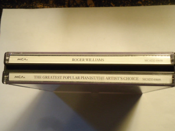 Roger Williams (2) : The Greatest Popular Pianist / The Artist's Choice (2xCD, Comp)