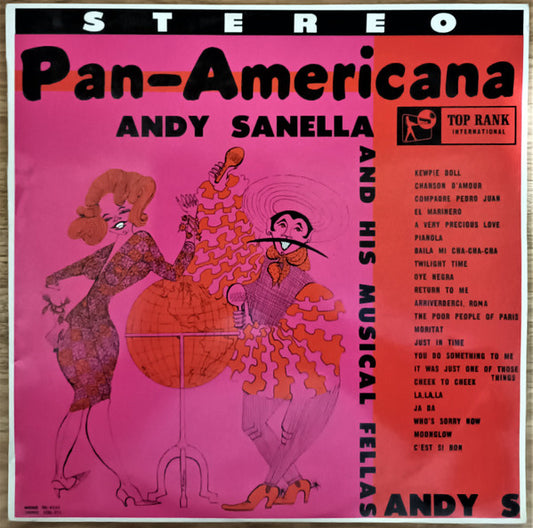 Andy Sannella's Musical Fellas : Pan-Americana (LP, Album)