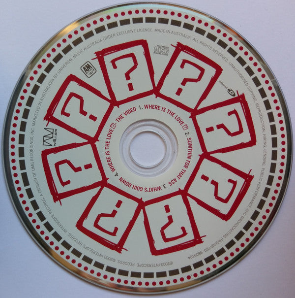 Black Eyed Peas : Where Is The Love? (CD, Single, Enh)