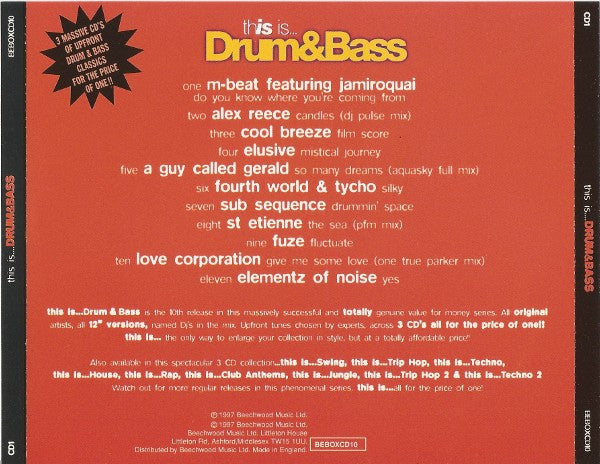 Various : This Is... Drum & Bass (2xCD, Comp + CD, Mixed + Box)