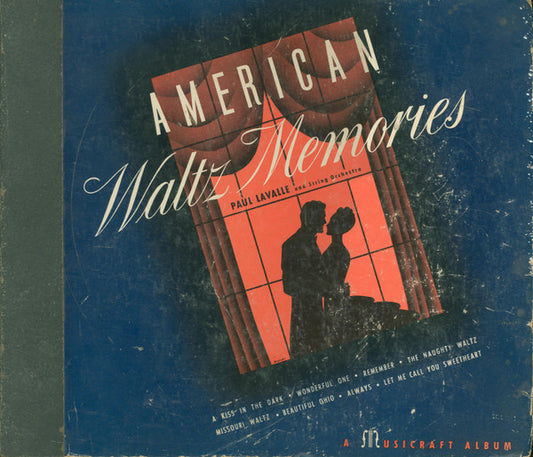 Paul Lavalle And String Orchestra* : American Waltz Memories (4xShellac, 10", Album)