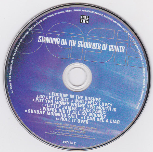 Oasis (2) : Standing On The Shoulder Of Giants (CD, Album)