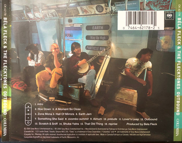 Béla Fleck And The Flecktones* : Outbound (HDCD, Album)