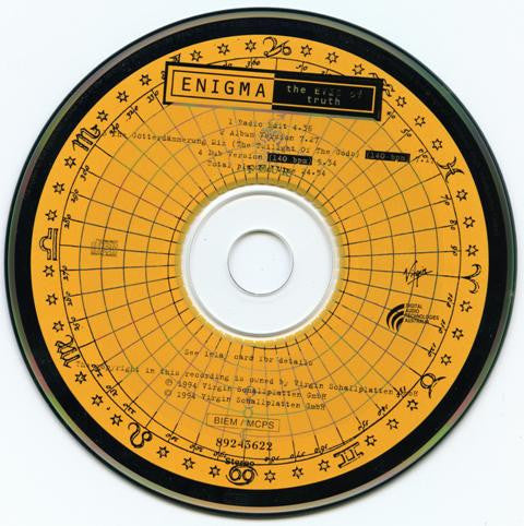 Enigma : The Eyes Of Truth (CD, Single, Dig)