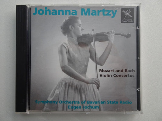 Mozart* And Bach*, Johanna Martzy, Eugen Jochum, Symphony Orchestra Of Bavarian State Radio* : Violin Concertos (CD, Mono, RE, RM, RP)