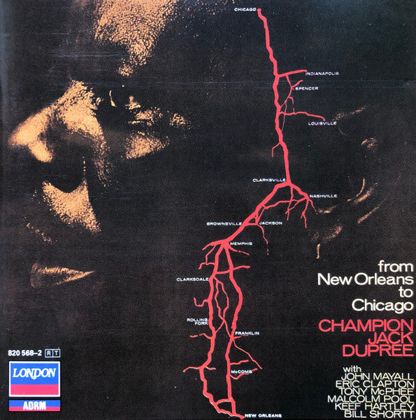 Champion Jack Dupree : From New Orleans To Chicago (CD, Album, Mono)