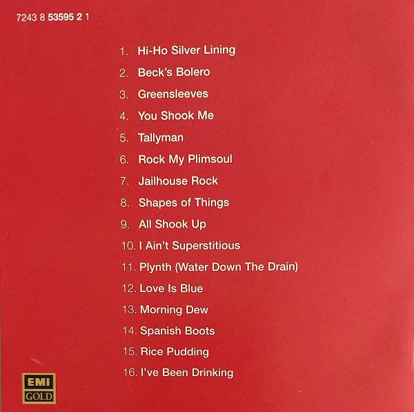 Jeff Beck : The Best Of (CD, Comp)