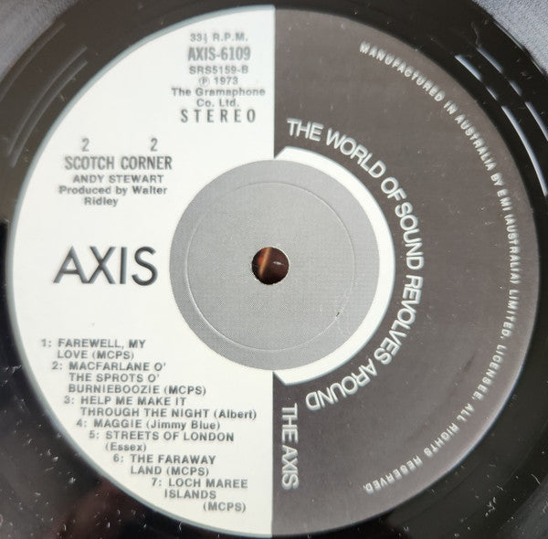 Andy Stewart : Invites You To Scotch Corner (LP)