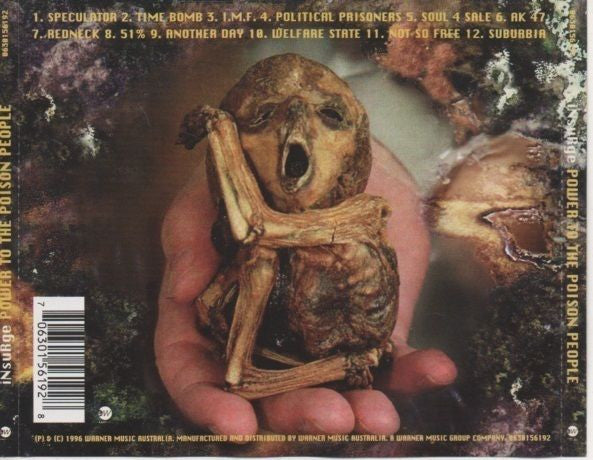 Insurge : Power To The Poison People (CD, Album + CD, Promo)