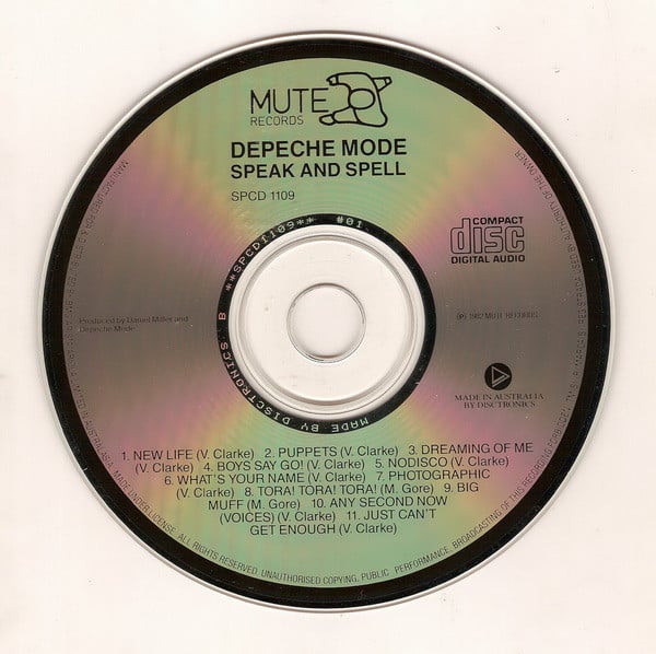 Depeche Mode : Speak & Spell (CD, Album, RE)