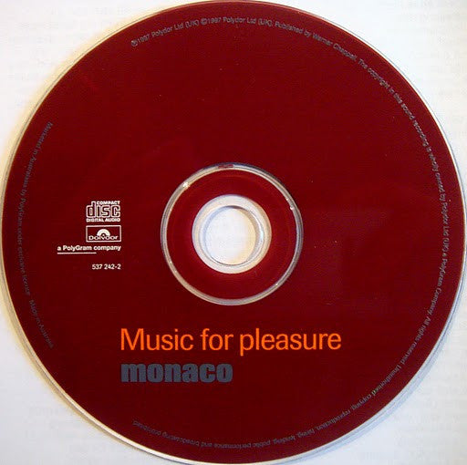 Monaco : Music For Pleasure (CD, Album)