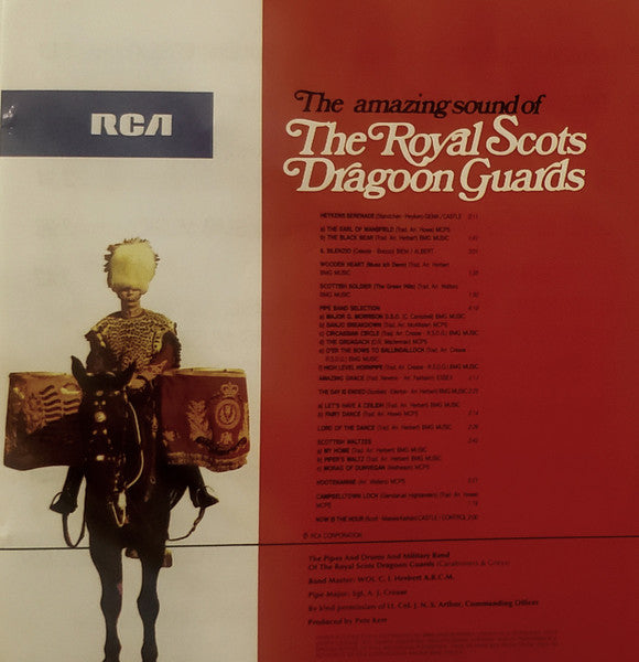 The Pipes And Drums Of The Royal Scots Dragoon Guards (Carabiniers And Greys) And The Military Band Of The Royal Scots Dragoon Guards (Carabiniers And Greys) : The Amazing Sound Of The Royal Scots Dragoon Guards (CD, Album)