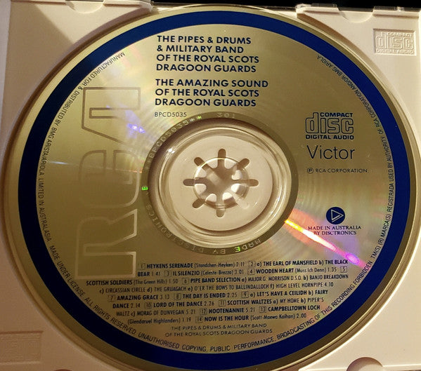 The Pipes And Drums Of The Royal Scots Dragoon Guards (Carabiniers And Greys) And The Military Band Of The Royal Scots Dragoon Guards (Carabiniers And Greys) : The Amazing Sound Of The Royal Scots Dragoon Guards (CD, Album)