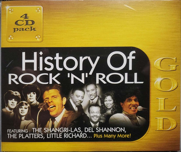 Various : History of Rock 'N' Roll (4xCD, Comp + Box)