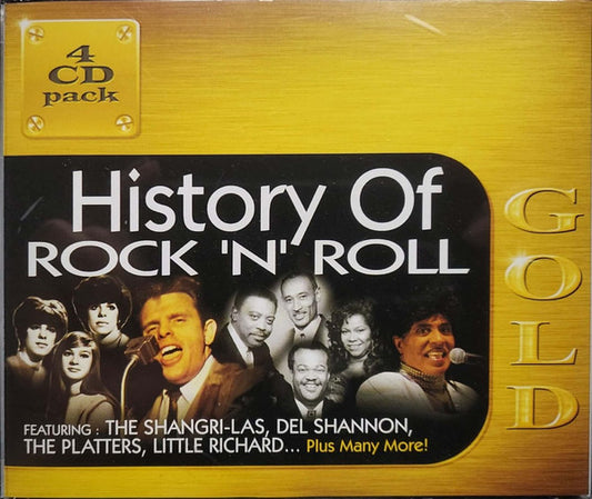 Various : History of Rock 'N' Roll (4xCD, Comp + Box)