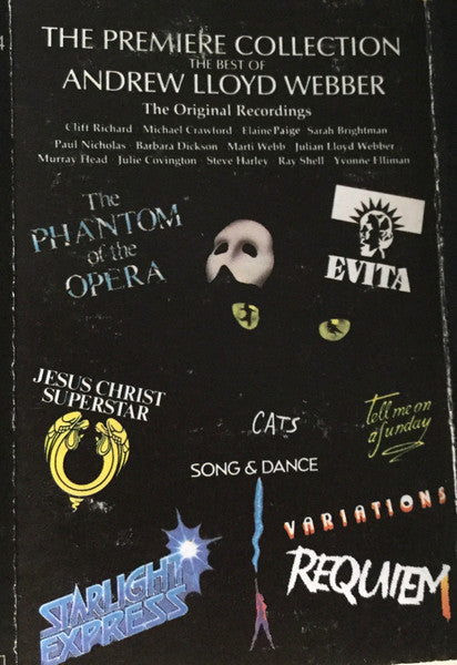 Andrew Lloyd Webber : The Premiere Collection - The Best Of Andrew Lloyd Webber (Cass, Comp, Dol)