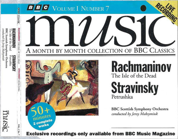 Rachmaninov* / Stravinsky* - BBC Scottish Symphony Orchestra, Jerzy Maksymiuk : The Isle Of The Dead / Petrushka (CD, Album)