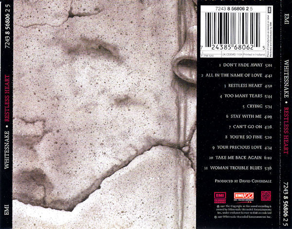 David Coverdale & Whitesnake* : Restless Heart (CD, Album)