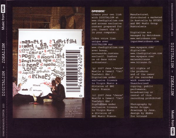 Digitalism : Idealism (CD, Album, Enh)