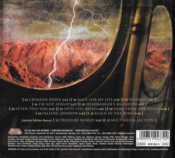 Masterplan (2) : Aeronautics (CD, Album, Enh, Ltd, Dig)