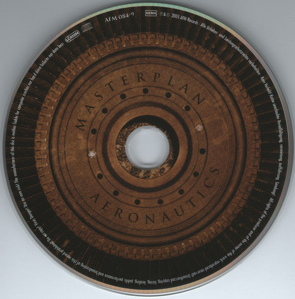Masterplan (2) : Aeronautics (CD, Album, Enh, Ltd, Dig)