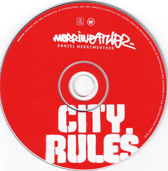 Daniel Merriweather : City Rules (CD, Single)