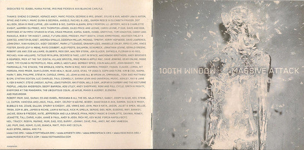 Massive Attack : 100th Window (CD, Album, Copy Prot.)