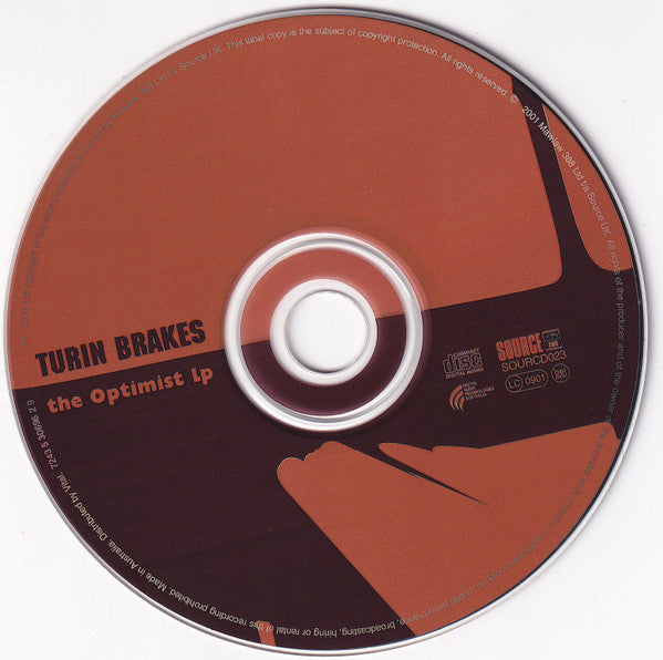 Turin Brakes : The Optimist LP (CD, Album)