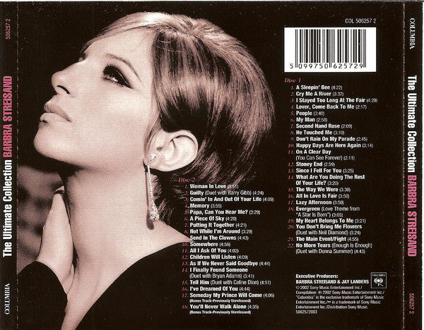 Barbra Streisand : The Ultimate Collection (2xCD, Comp)