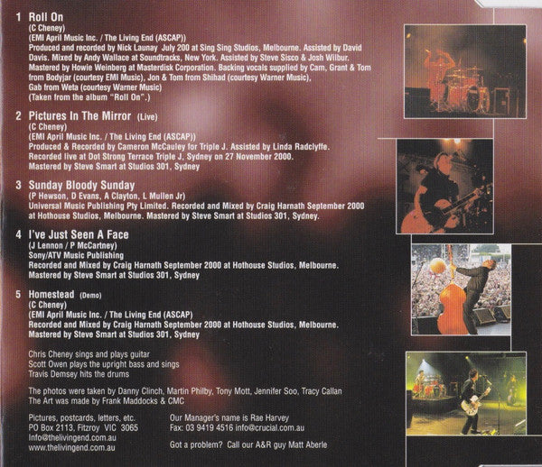 The Living End : Roll On (CD, Single)