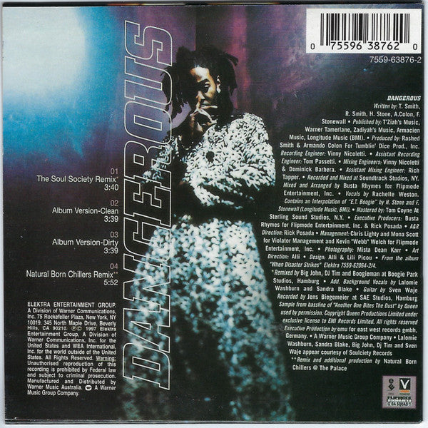Busta Rhymes : Dangerous (CD, Single)