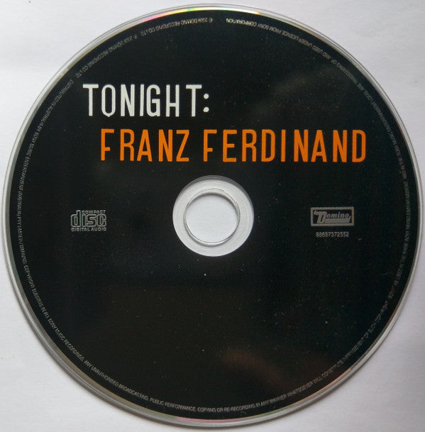 Franz Ferdinand : Tonight: Franz Ferdinand (CD, Album)